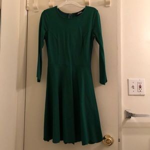 Lulu’s green flared dress, size XS